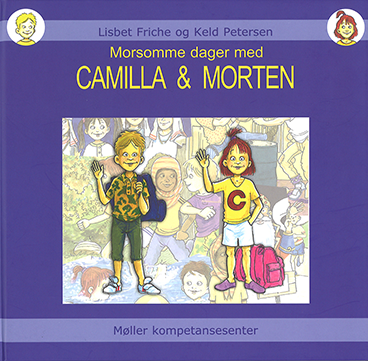 Omslag, viser Camilla og Morten som vinker