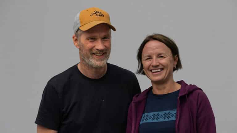 Joe Gibson og Hilde Rossing