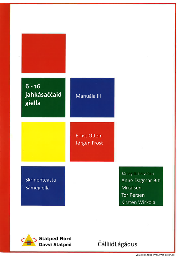 Forside samisk Språk 6-16