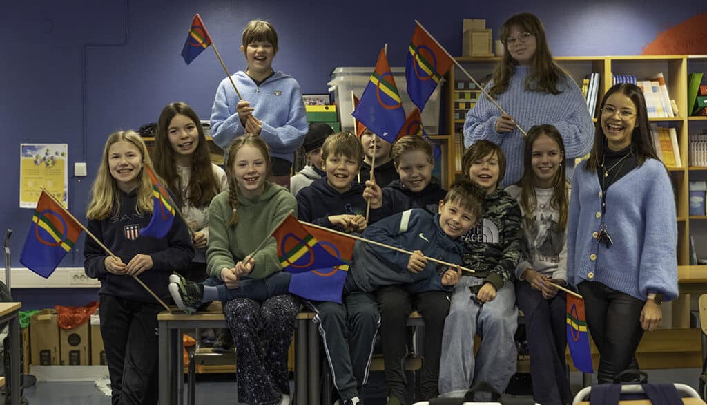 Samisk klasse ved Prestvannet skole