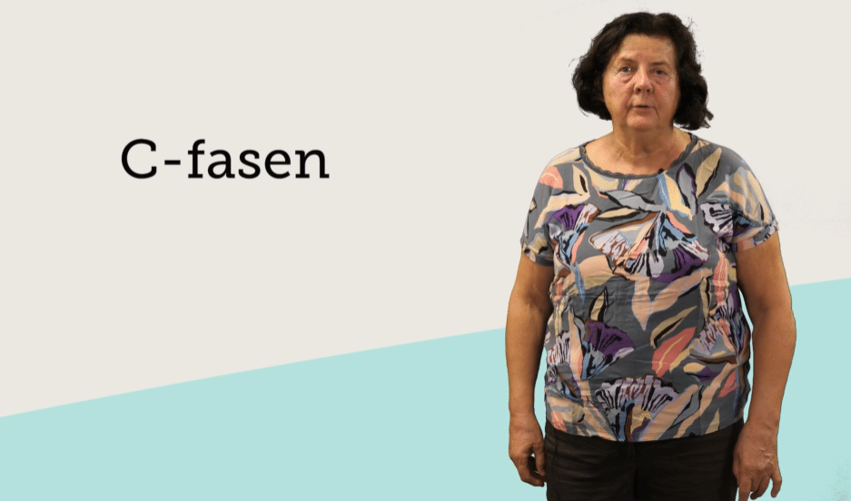 Bilde fra video - C-fasen