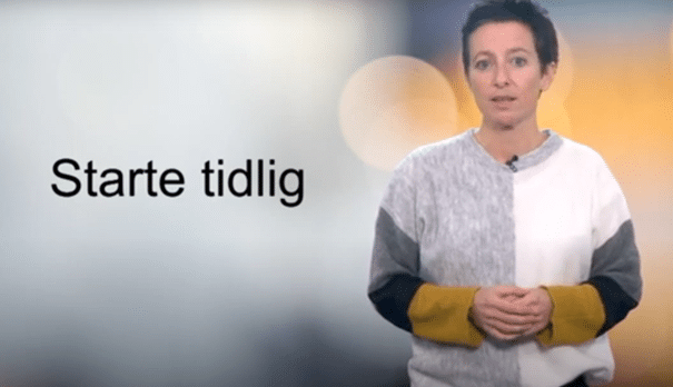 Skjermbilde av Start tidlig-video