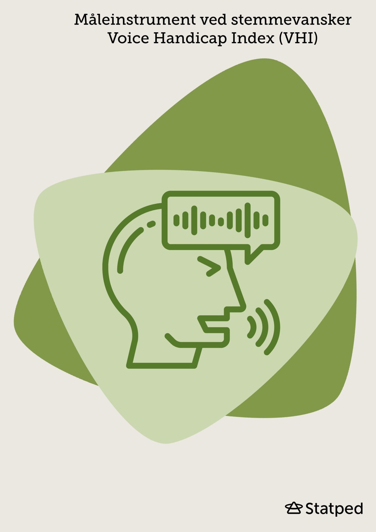 Forsidebilde: Måleinstrument ved stemmevansker Voice Handicap Index (VHI)