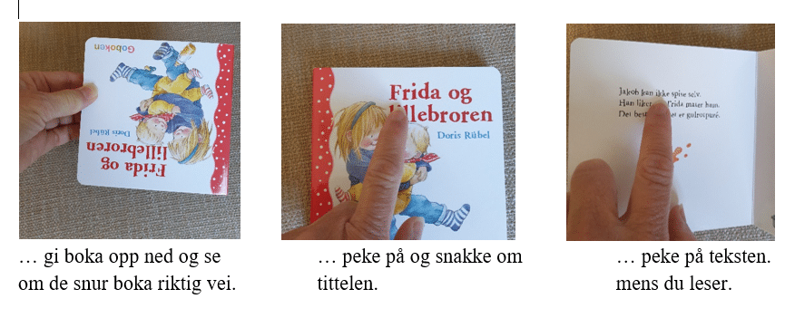 Bilde av boken fra flere perspektiver.