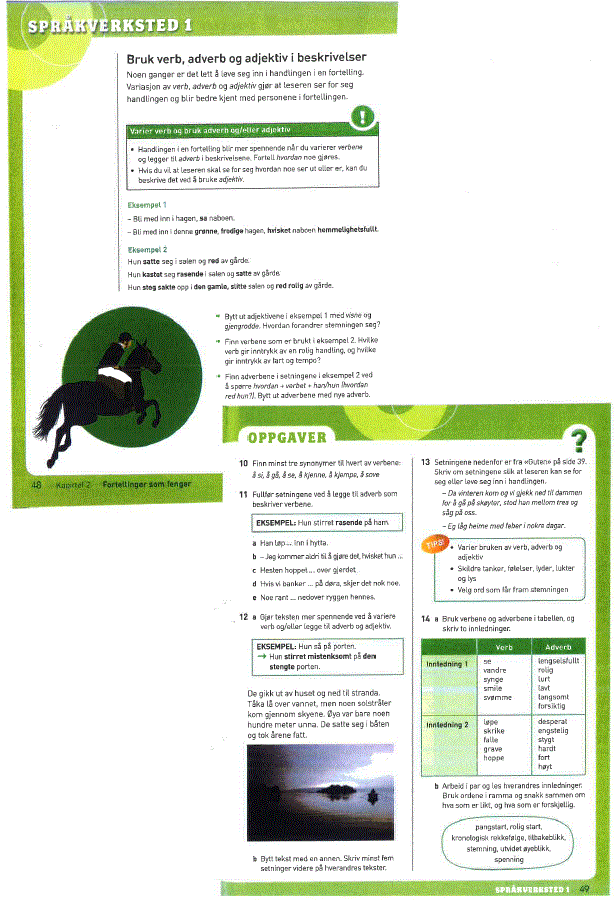 Salto 7a, arbeidsbok i norsk for barnetrinnet