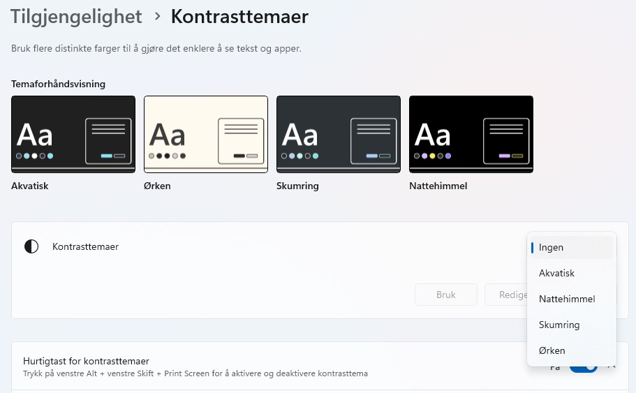 Kontrastmeny