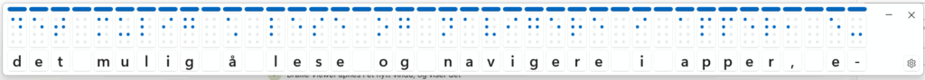 illustrasjon av BrailleViewer