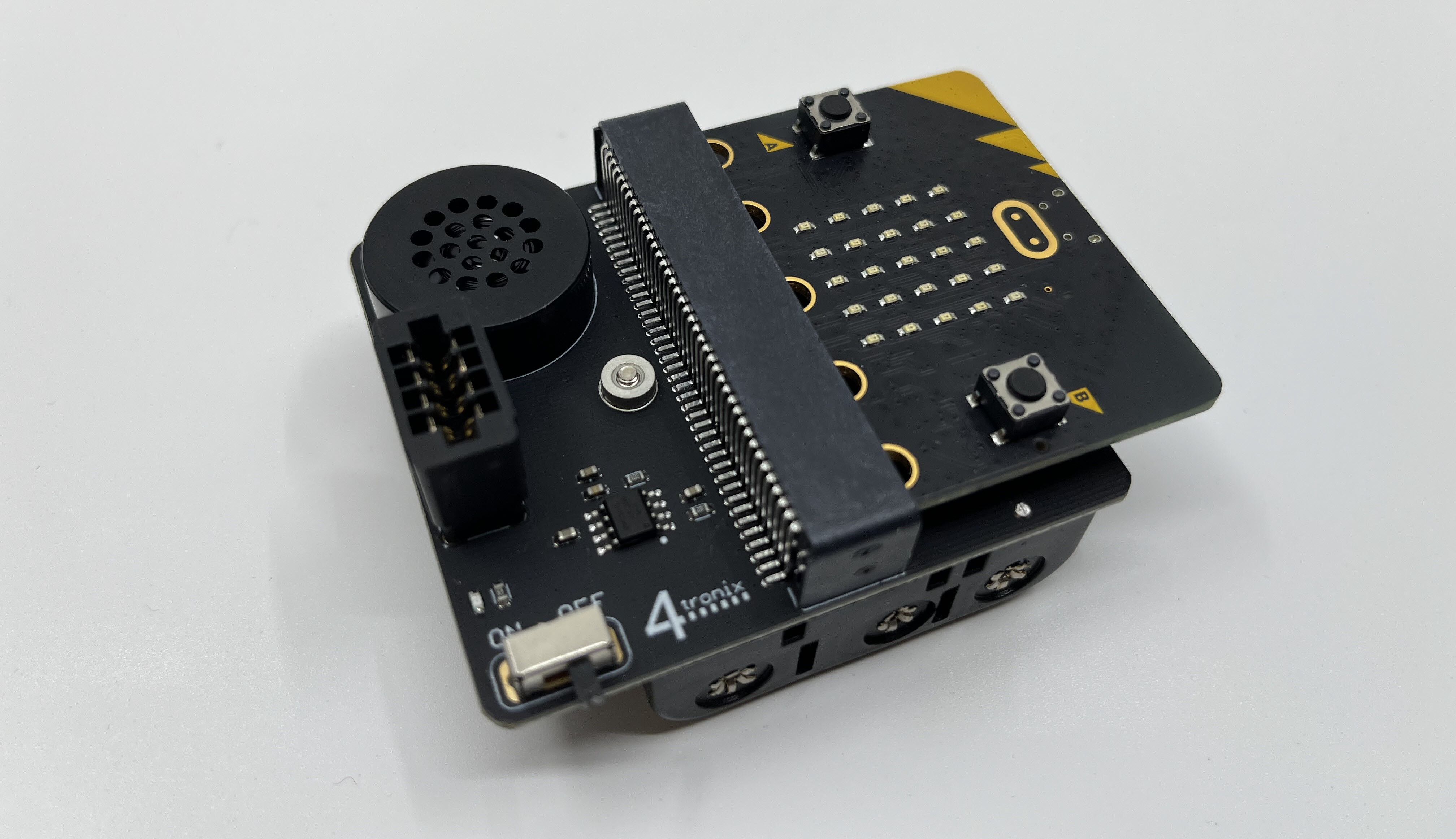 micro:bit koblet til Musicbox