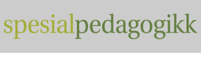Logo med tekst Spesialpedagogikk