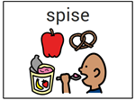 Bilde: Symbol for å spise
