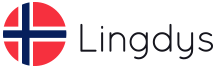 Lingdys, norsk flagg