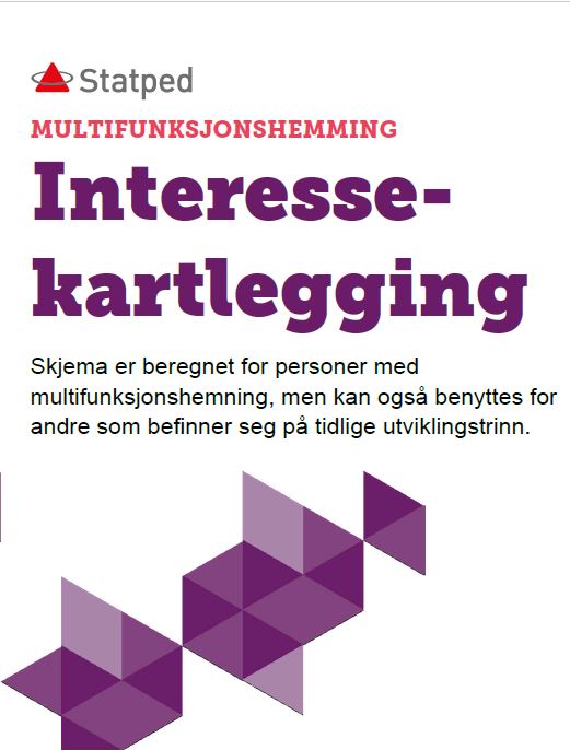 Tekst "Multifunksjonshemming – interessekartlegging"