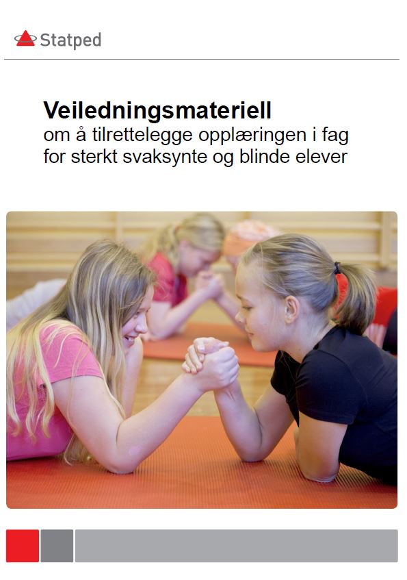 Forside av heftet to jenter som bryter håndbakk