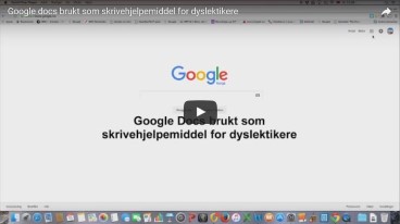 Skjemdump video bilde av google søkeside